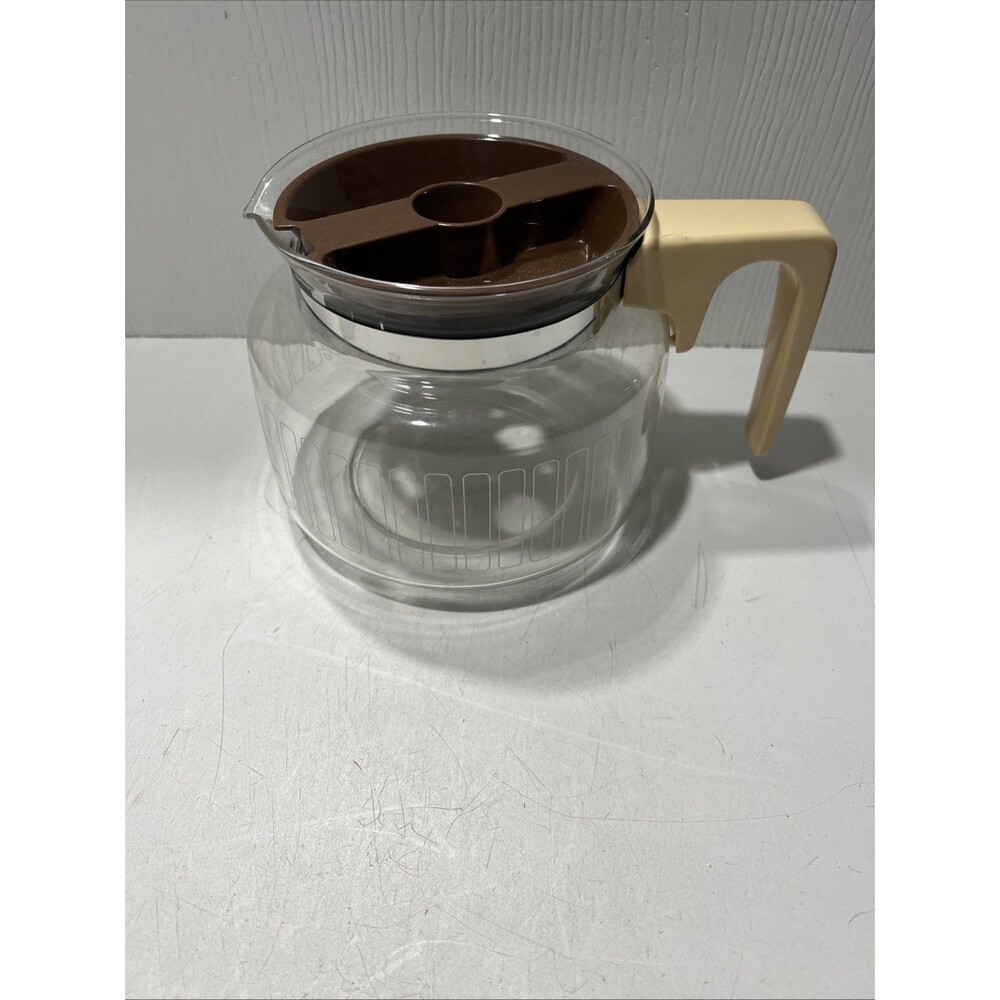 Vintage ︱Proctor Silex︱ 10 Cup ︱Glass Carafe Replacement ︱Decanter︱Pot︱Brown